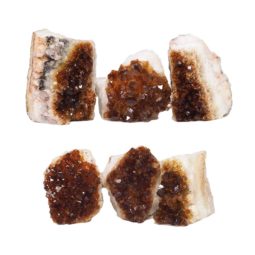 Citrine Mini Cluster Specimen Set N1545 | Himalayan Salt Factory