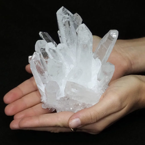 Clear Quartz Crystal Cluster DS1654 | Himalayan Salt Factory