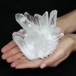 Clear Quartz Crystal Cluster DS1655 | Himalayan Salt Factory