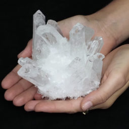 Clear Quartz Crystal Cluster DS1659 | Himalayan Salt Factory