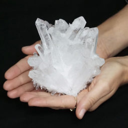 Clear Quartz Crystal Cluster DS1660 | Himalayan Salt Factory