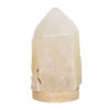 1.95kg Large Natural Clear Quartz Point Lamp on LED Base Large DK313 2 1.95kg Large Natural Clear Quartz Point Lamp on LED Base Large DK313 | Himalayan Salt Factory