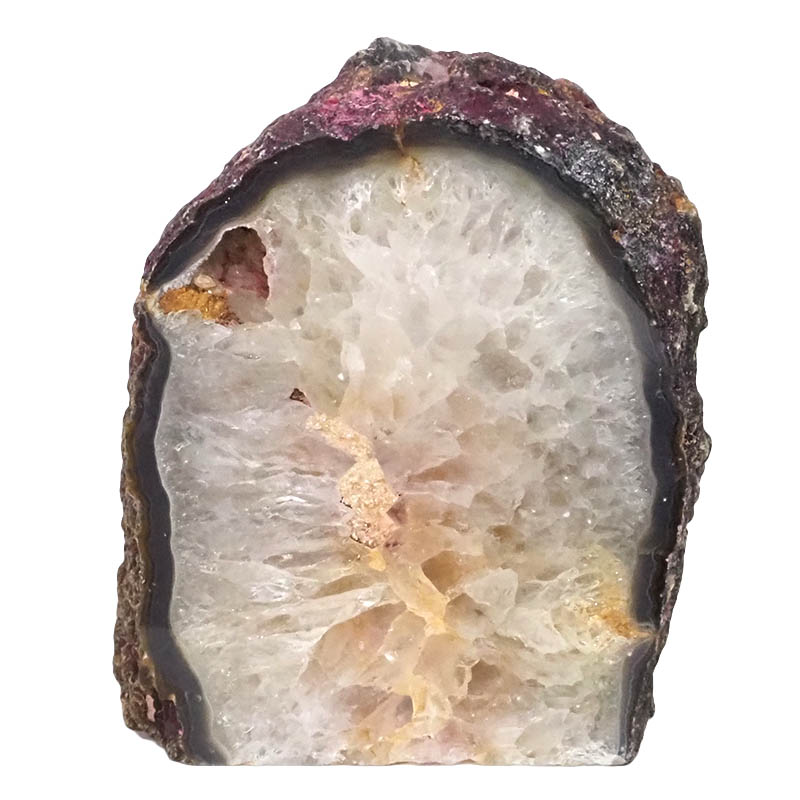 3.92kg Natural Agate Crystal Lamp with LED Bulb N1358 3 Natural Agate Crystal Lamp with LED Bulb N1358 | Himalayan Salt Factory