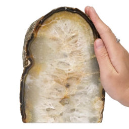 3.09kg Natural Agate Crystal Lamp with LED Bulb N1370 7 Natural Agate Crystal Lamp with LED Bulb N1370 | Himalayan Salt Factory