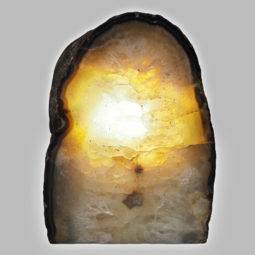 3.09kg Natural Agate Crystal Lamp with LED Bulb N1370 6 Natural Agate Crystal Lamp with LED Bulb N1370 | Himalayan Salt Factory