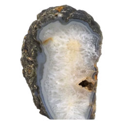 Natural Agate Crystal Lamp with LED Bulb N1379 | Himalayan Salt Factory