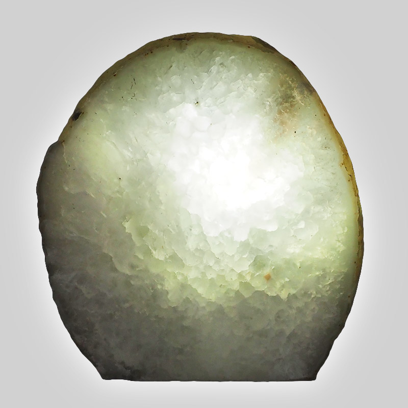 2.73kg Natural Agate Crystal Lamp with LED Bulb N1476 4 Natural Agate Crystal Lamp with LED Bulb N1476 | Himalayan Salt Factory