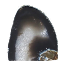 Natural Agate Crystal Lamp with LED Bulb N1477 | Himalayan Salt Factory