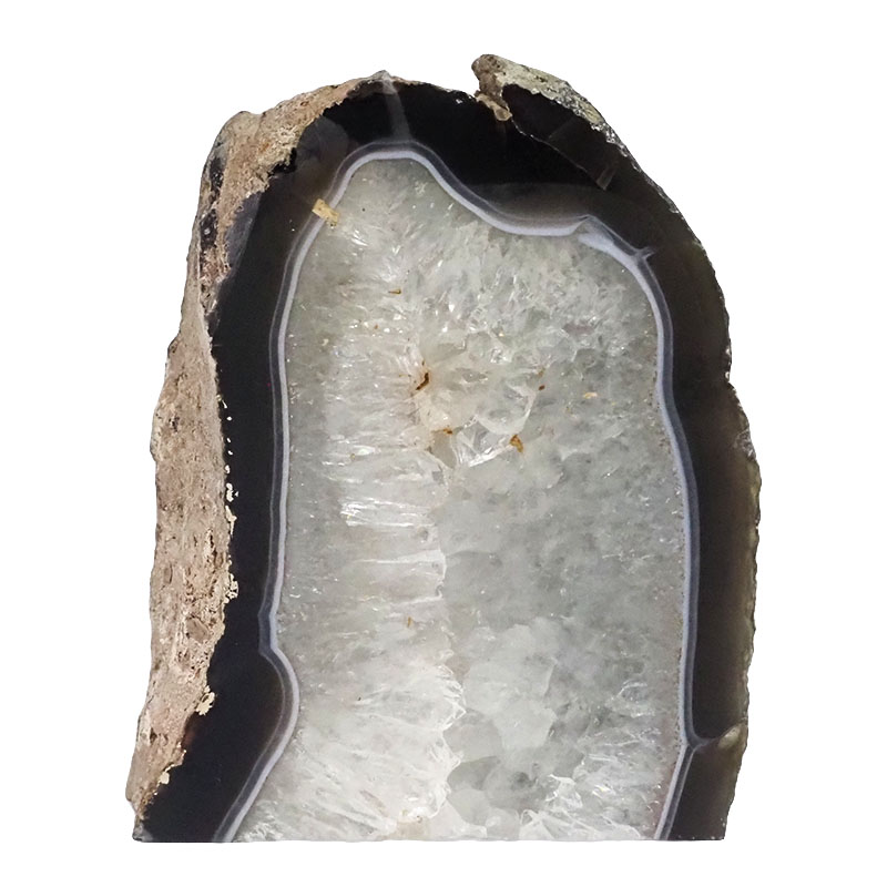 2.86kg Natural Agate Crystal Lamp with LED Bulb N1478 3 Natural Agate Crystal Lamp with LED Bulb N1478 | Himalayan Salt Factory