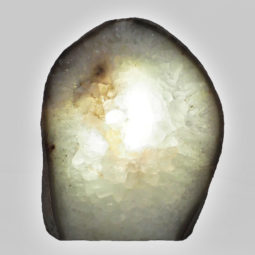 2.43kg Natural Agate Crystal Lamp with LED Bulb N1482 6 Natural Agate Crystal Lamp with LED Bulb N1482 | Himalayan Salt Factory
