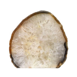 Natural Agate Crystal Lamp with LED Bulb N1489 | Himalayan Salt Factory