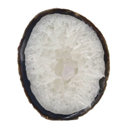 Natural Agate Polished Slab Plate N1471 | Himalayan Salt Factory