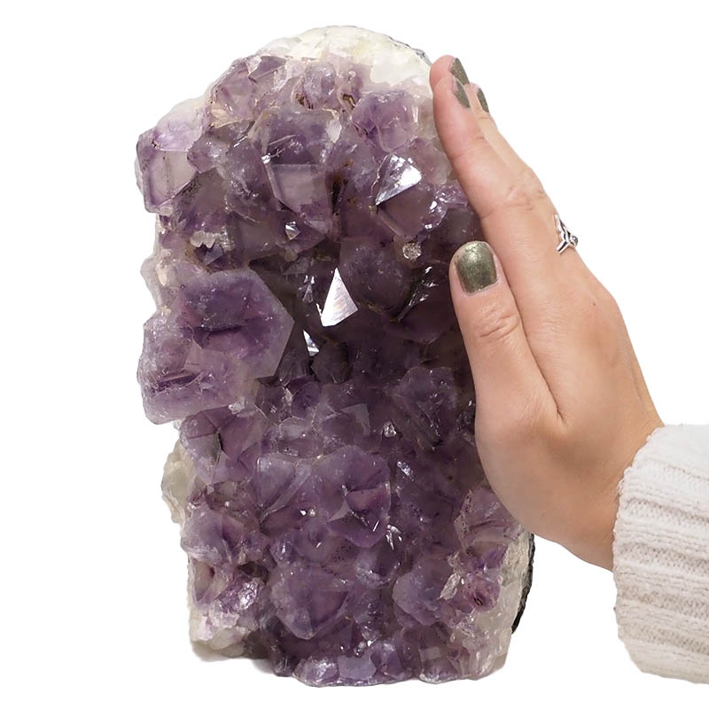 3.74kg Natural Amethyst Crystal Lamp DN1287 5 Natural Amethyst Crystal Lamp DN1287 | Himalayan Salt Factory