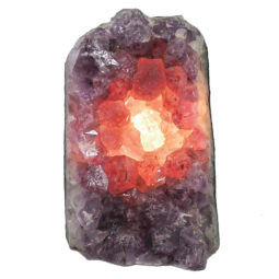 3.34kg Natural Amethyst Crystal Lamp DN1301 6 Natural Amethyst Crystal Lamp DN1301 | Himalayan Salt Factory