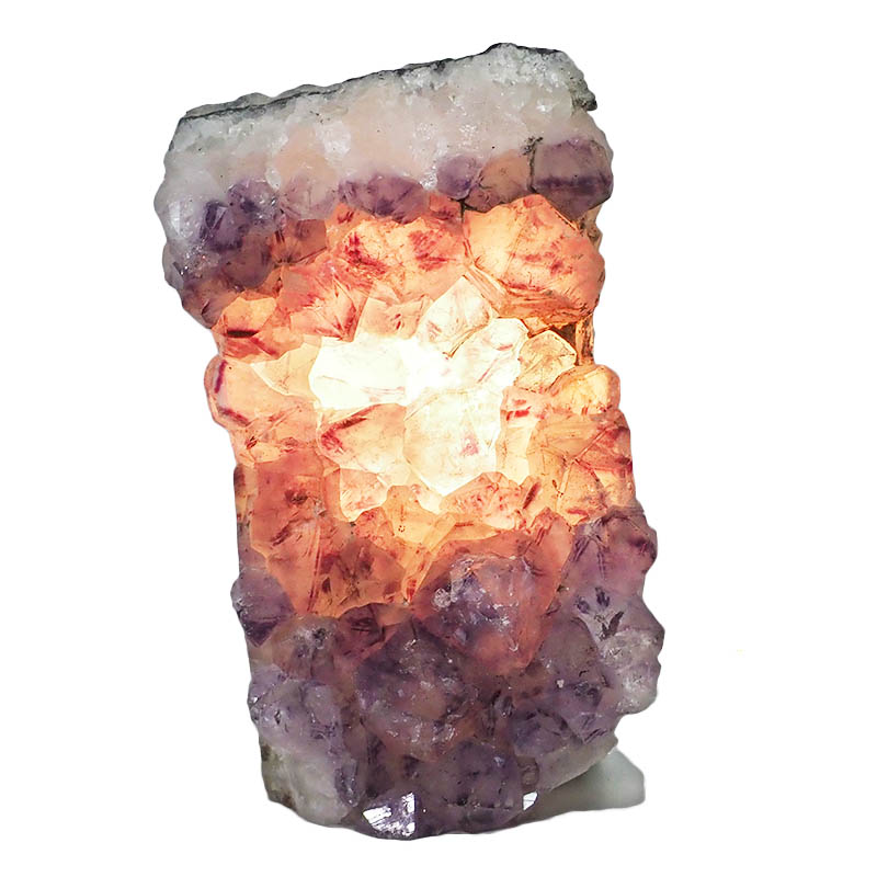 3.44kg Natural Amethyst Crystal Lamp DN1305 4 Natural Amethyst Crystal Lamp DN1305 | Himalayan Salt Factory