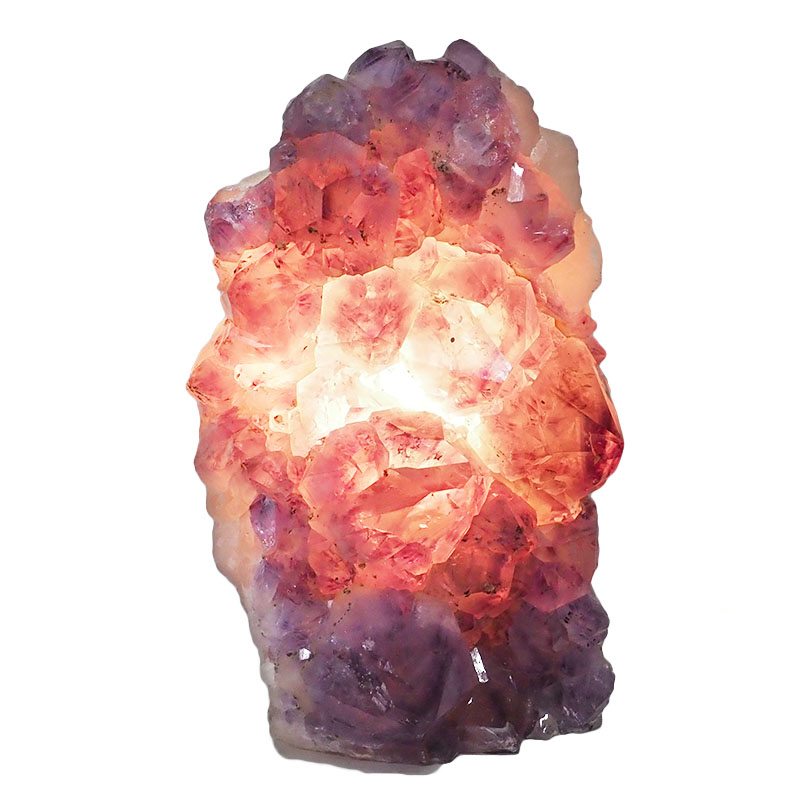 3.25kg Natural Amethyst Crystal Lamp DN1306 4 Natural Amethyst Crystal Lamp DN1306 | Himalayan Salt Factory