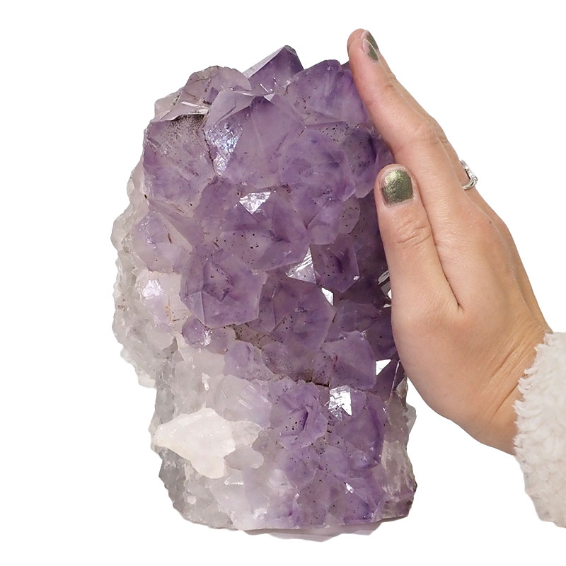 4.33kg Natural Amethyst Crystal Lamp DN1318 5 Natural Amethyst Crystal Lamp DN1318 | Himalayan Salt Factory