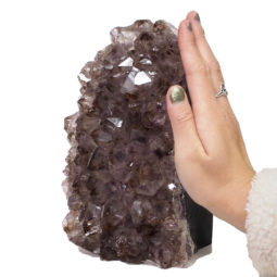 Natural Amethyst Crystal Lamp DN1322 | Himalayan Salt Factory