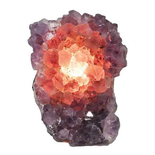 Natural Amethyst Crystal Lamp DN1326 | Himalayan Salt Factory