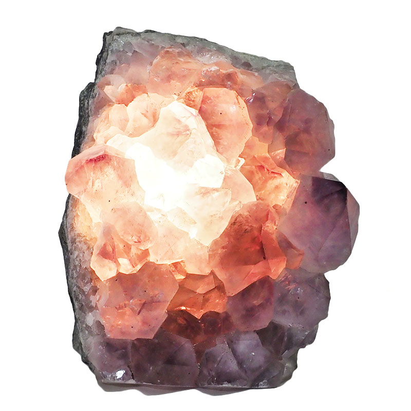 4.68kg Natural Amethyst Crystal Lamp DN1338 4 Natural Amethyst Crystal Lamp DN1338 | Himalayan Salt Factory