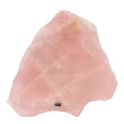 Natural Rose Quartz Polished Slab Plate N1355 | Himalayan Salt Factory