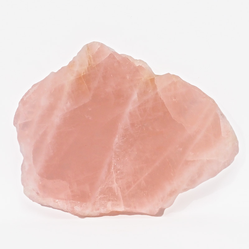 1kg Natural Rose Quartz Polished Slab Plate N1356 5 Natural Rose Quartz Polished Slab Plate N1356 | Himalayan Salt Factory