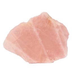 Natural Rose Quartz Polished Slab Plate N1356 | Himalayan Salt Factory