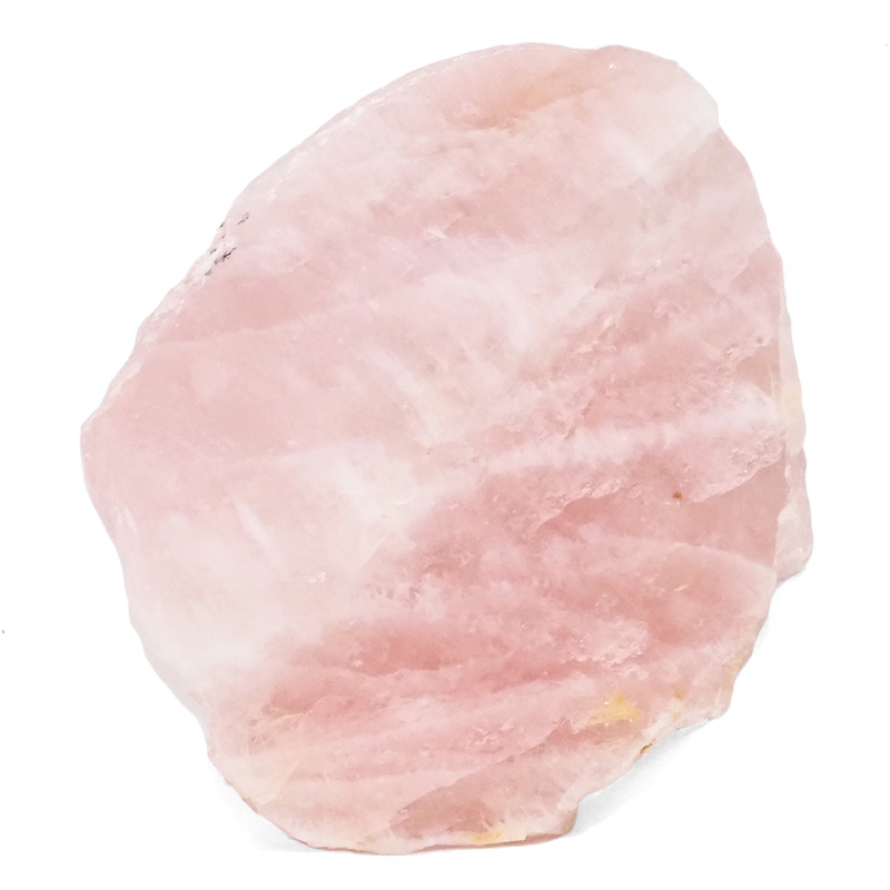1.47kg Natural Rose Quartz Polished Slab Plate S1040 3 Natural Rose Quartz Polished Slab Plate S1040 | Himalayan Salt Factory