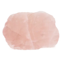 1.23kg Natural Rose Quartz Polished Slab Plate S1041 7 Natural Rose Quartz Polished Slab Plate S1041 | Himalayan Salt Factory