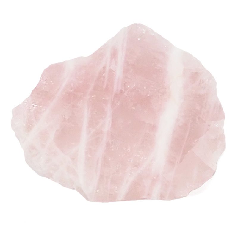 1.53kg Natural Rose Quartz Polished Slab Plate S1043 5 Natural Rose Quartz Polished Slab Plate S1043 | Himalayan Salt Factory