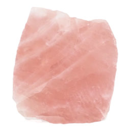 Natural Rose Quartz Polished Slab Plate S1045 | Himalayan Salt Factory