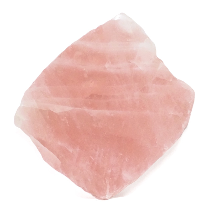 1.23kg Natural Rose Quartz Polished Slab Plate S1045 5 Natural Rose Quartz Polished Slab Plate S1045 | Himalayan Salt Factory