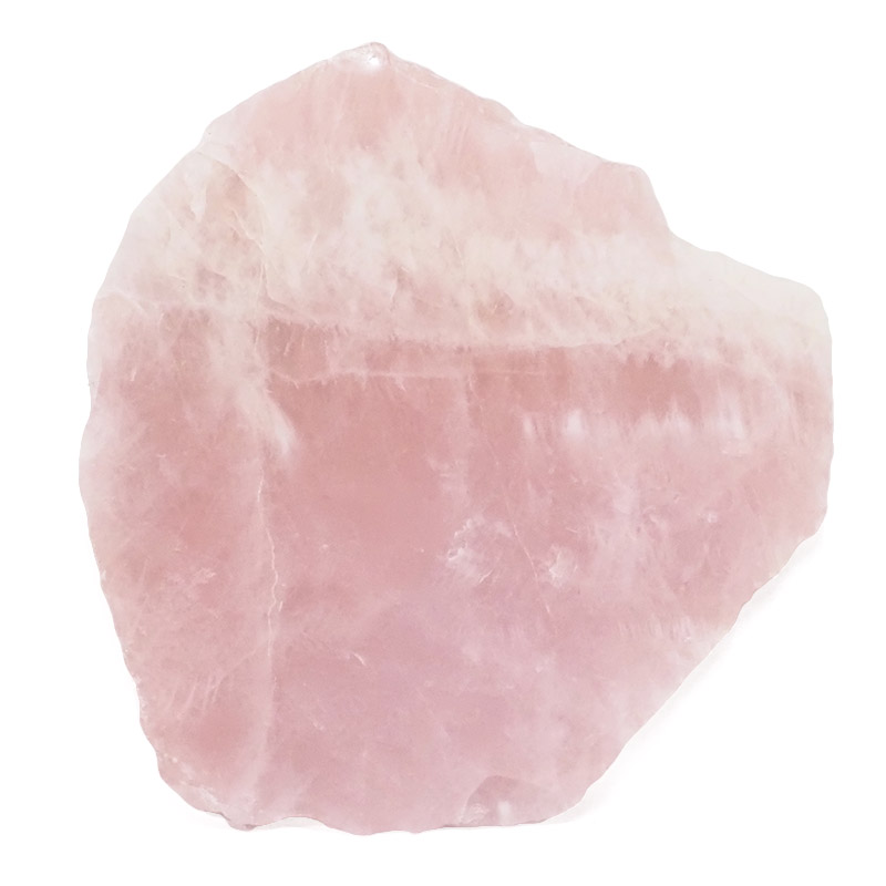 2.25kg Natural Rose Quartz Polished Slab Plate S1048 3 Natural Rose Quartz Polished Slab Plate S1048 | Himalayan Salt Factory