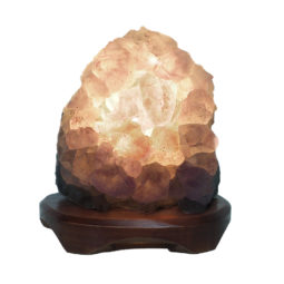 2.56kg Amethyst Crystal Lamp DK358 | Himalayan Salt Factory