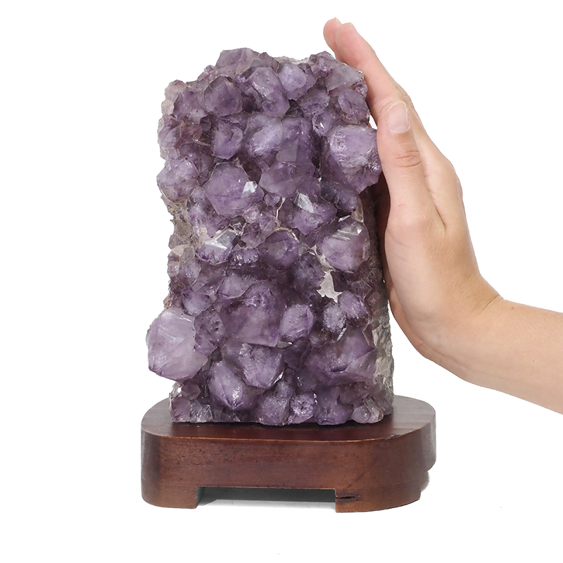 2.54kg Amethyst Crystal Lamp DK361 5 2.54kg Amethyst Crystal Lamp DK361 | Himalayan Salt Factory