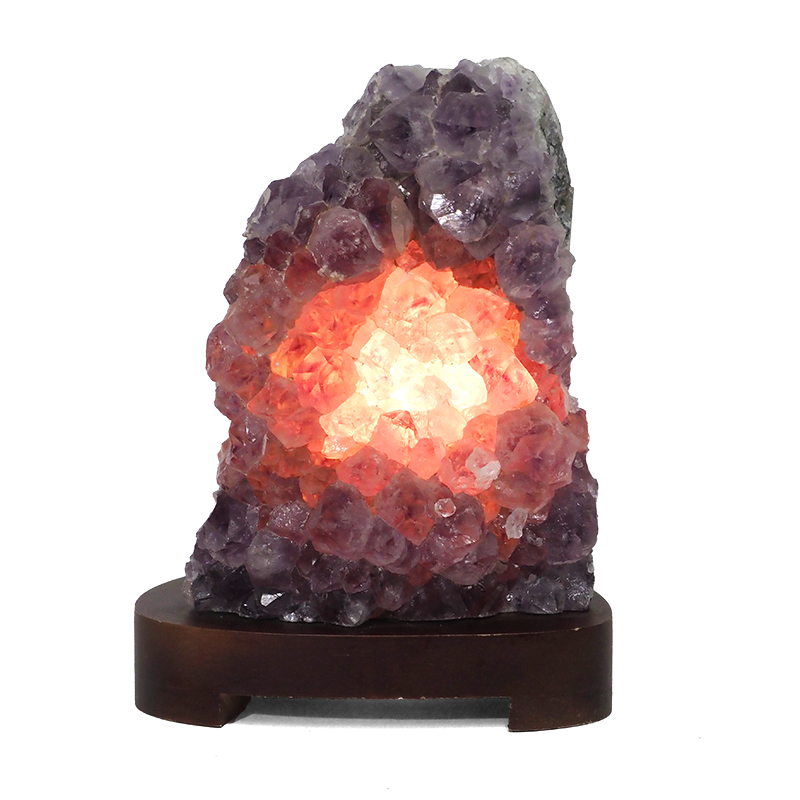 3.03kg Amethyst Crystal Lamp DK363 4 3.03kg Amethyst Crystal Lamp DK363 | Himalayan Salt Factory
