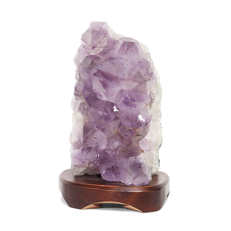 2.65kg Amethyst Crystal Lamp DK364 3 2.65kg Amethyst Crystal Lamp DK364 | Himalayan Salt Factory