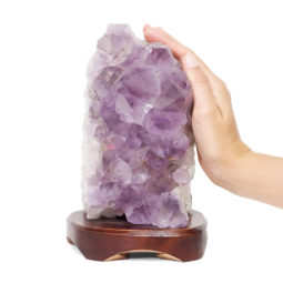 2.65kg Amethyst Crystal Lamp DK364 7 2.65kg Amethyst Crystal Lamp DK364 | Himalayan Salt Factory