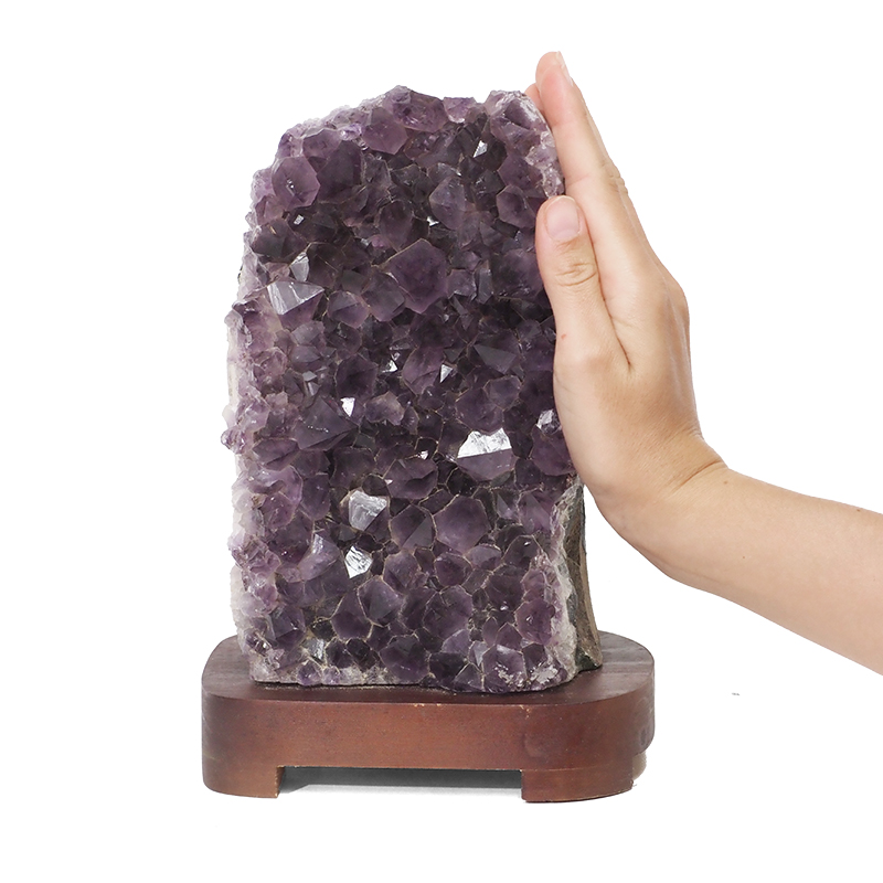 2.18kg Amethyst Crystal Lamp DK374 5 2.18kg Amethyst Crystal Lamp DK374 | Himalayan Salt Factory