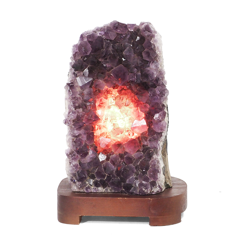 2.18kg Amethyst Crystal Lamp DK374 4 2.18kg Amethyst Crystal Lamp DK374 | Himalayan Salt Factory