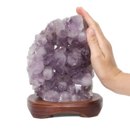 2.11kg Amethyst Crystal Lamp DK375 7 2.11kg Amethyst Crystal Lamp DK375 | Himalayan Salt Factory