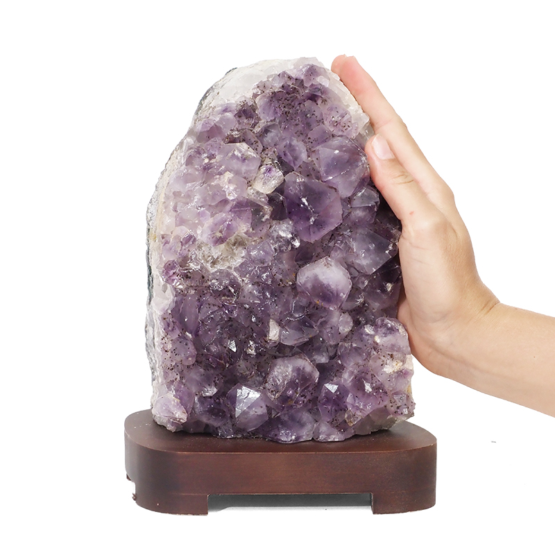2.68kg Amethyst Crystal Lamp DK378 5 2.68kg Amethyst Crystal Lamp DK378 | Himalayan Salt Factory