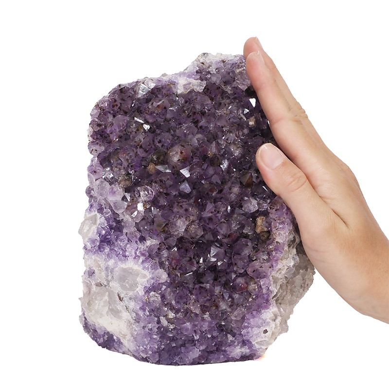 2.57kg Natural Amethyst Crystal Lamp DK210 5 2.57kg Natural Amethyst Crystal Lamp DK210 | Himalayan Salt Factory