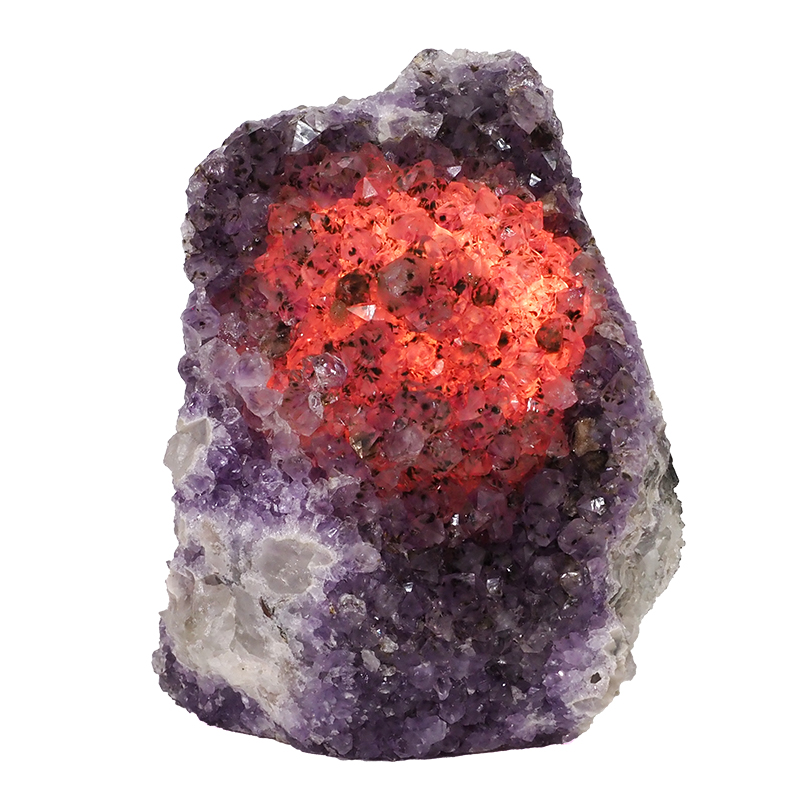 2.57kg Natural Amethyst Crystal Lamp DK210 4 2.57kg Natural Amethyst Crystal Lamp DK210 | Himalayan Salt Factory