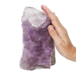 2.35kg Natural Amethyst Crystal Lamp DK211 7 2.35kg Natural Amethyst Crystal Lamp DK211 | Himalayan Salt Factory