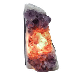 2.48kg Natural Amethyst Crystal Lamp DK215 | Himalayan Salt Factory
