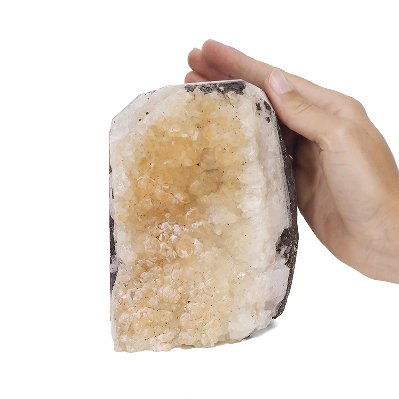 1.73kg Natural Citrine Crystal Lamp DK357 4 1.73kg Natural Citrine Crystal Lamp DK357 | Himalayan Salt Factory