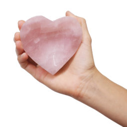 0.29kg Rose Quartz Heart Bowl J1752 5 0.29kg Rose Quartz Heart Bowl J1752 | Himalayan Salt Factory