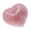 0.30kg Rose Quartz Heart Bowl J1753 1 0.30kg Rose Quartz Heart Bowl J1753 | Himalayan Salt Factory