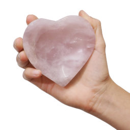 0.29kg Rose Quartz Heart Bowl J1754 5 0.29kg Rose Quartz Heart Bowl J1754 | Himalayan Salt Factory